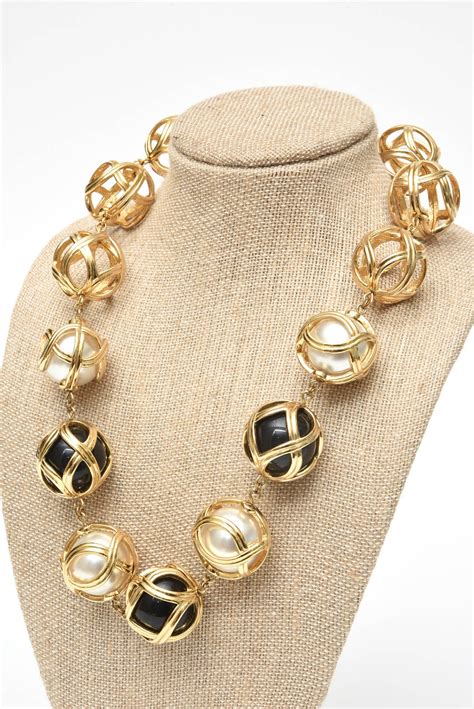 christianj dior ball necklace|christian dior necklace women.